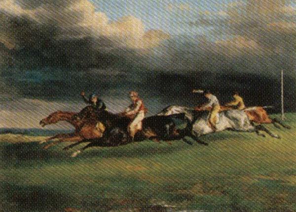 Theodore Gericault Epsom Derby oil painting picture